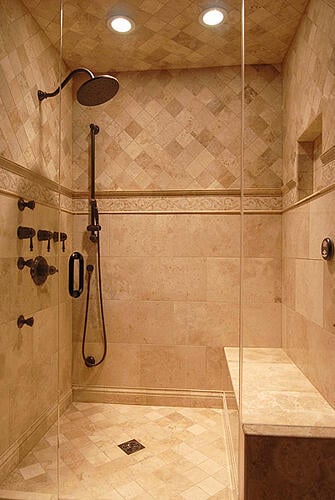 Chicago Bathroom Design - Luxury Steam Shower