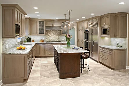 Kitchen Design - Painted or Stained Custom Cabinets